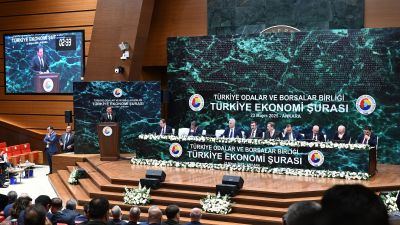 ŞUTSO BAŞKANI MEHMET YETİM, TOBB EKONOMİ ŞURASI’NDA ŞANLIURFA’NIN TALEPLERİNİ GÜNDEME GETİRDİ!