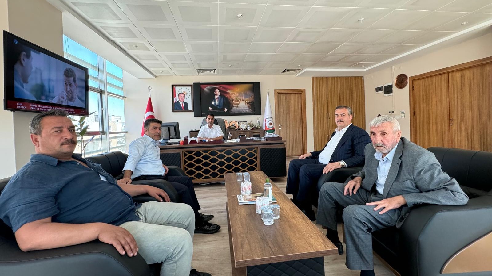 Gıda Toptancılar Komite Üyelerinden Sn. Aydın Aydemir’e Ziyaret