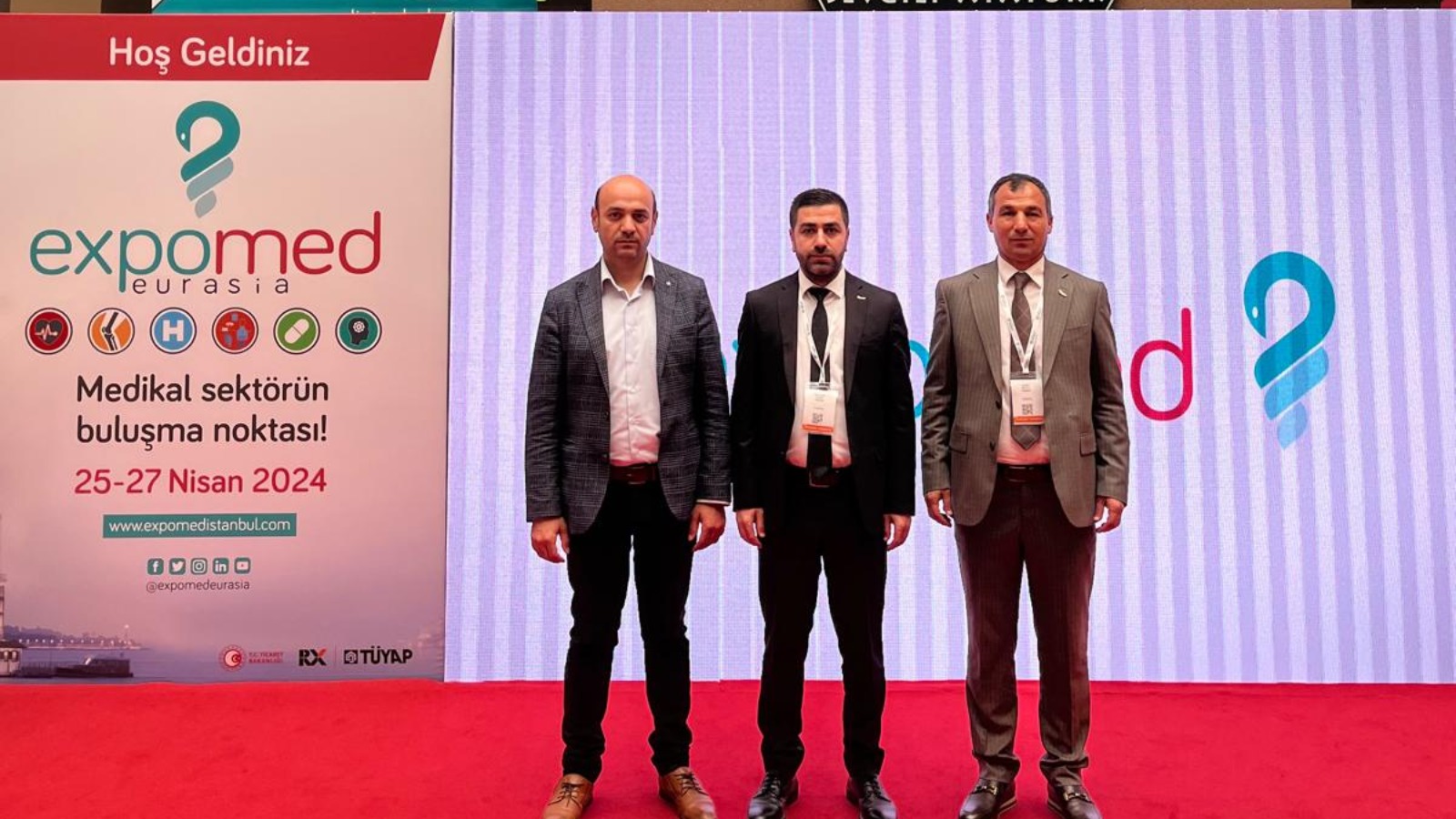 Medikal Sektörü İstanbul'da düzenlenen Uluslararası Expomed Eurasia Fuarı'na Katılım Sağladı