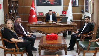 Mimar ve Mühendis Komite Üyelerinden Halfeti Kaymakamı Sayın Hakan Başoğlu’na Ziyaret